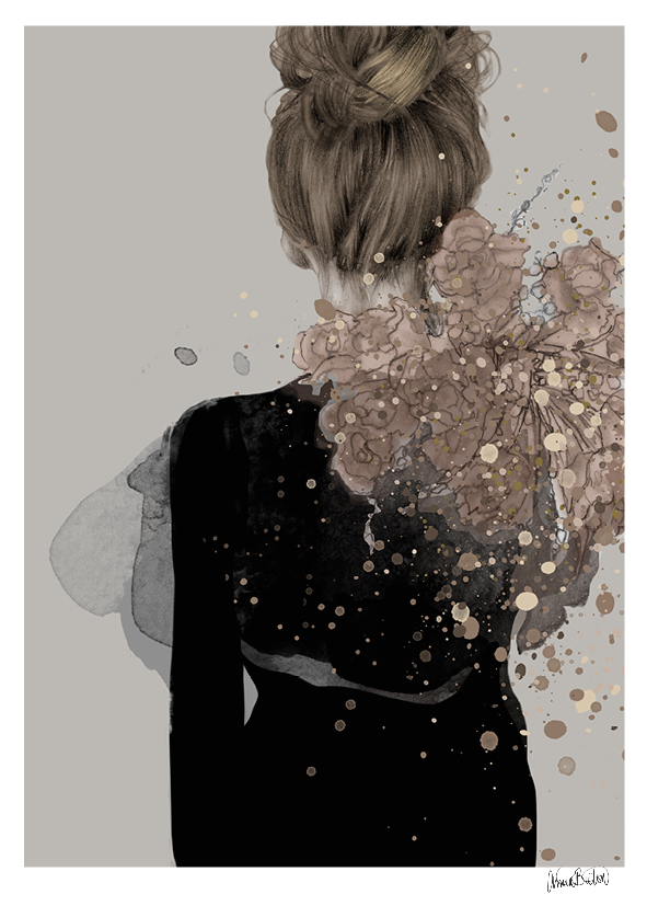 "Helene" Limited edition poster By Anna Bülow